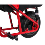 Elektrická motorka SUPERMOTO 24V - červená